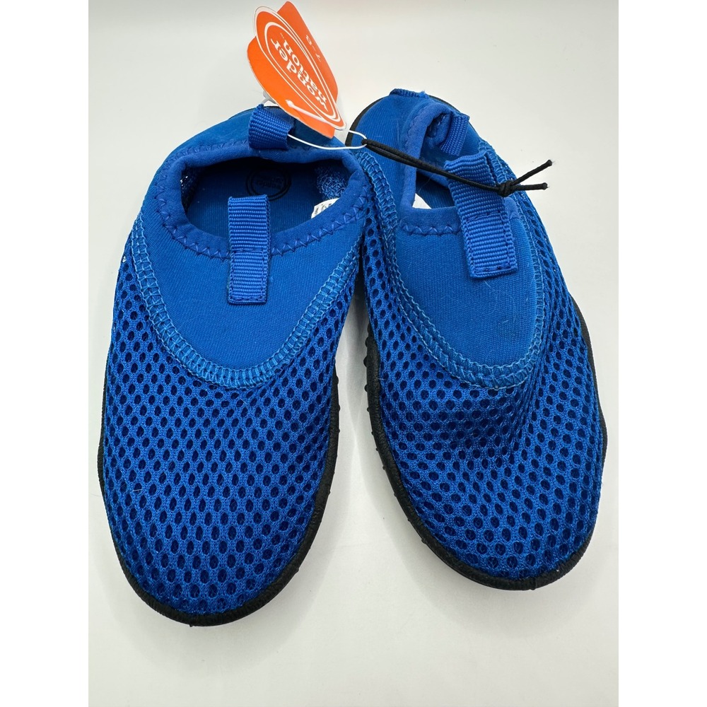 Wonder Nation‎ Blue Kids Water Shoes Aqua Size 7-8 Toddler Beach Pool Shoes